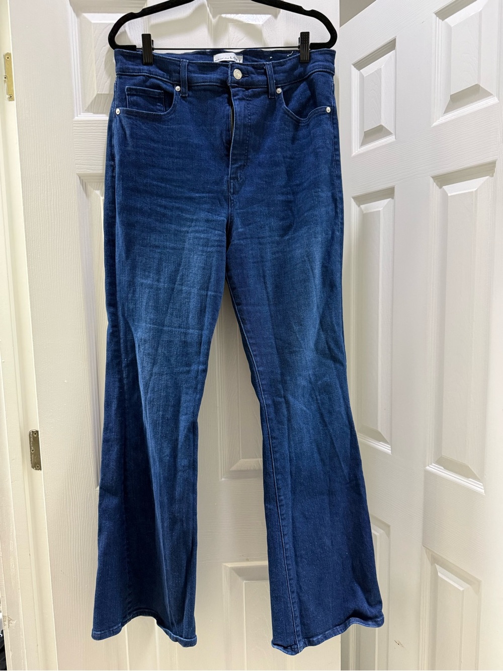 LOFT Dark Blue Flare Jeans